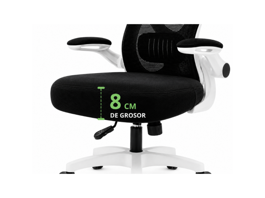 asiento acolchado 8 cm